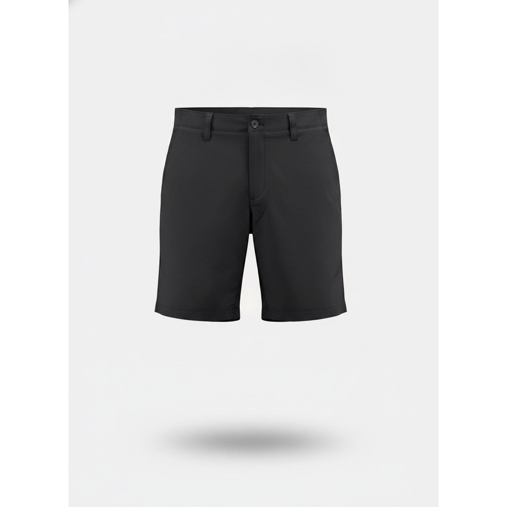 Under Armour Mens HeatGear Golf Shorts Black Size 38 Loose Fit Flat Front